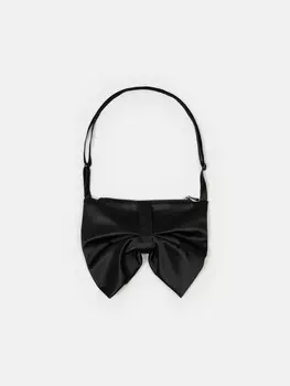 Сумка бант "Уголь"