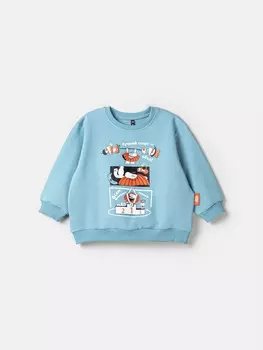 Свитшот Бодо Бородо "Аква" облегченный