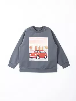 Свитшот облегченный "Маренго" с принтом 7+