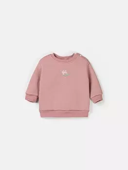 Свитшот "Розовая дымка" утепленный 0+