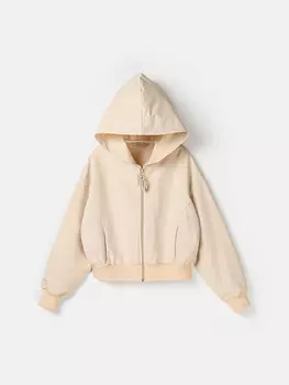 Толстовка облегченная "Крем-брюле" укороченная 7+