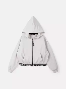 Толстовка облегченная "ТУМАН" укороченная подростковая