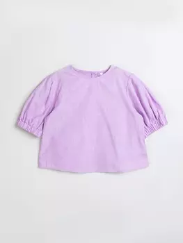 Топ хлопковый "Лаванда" 7+
