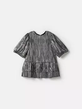 Топ с баской "Серебро"