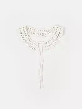 Воротник ажурный "Тофу" 0+