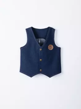 Жилет из джинскота "Джинс"