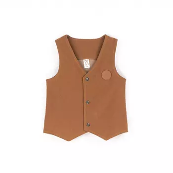 Жилет из джинскота "Песок"