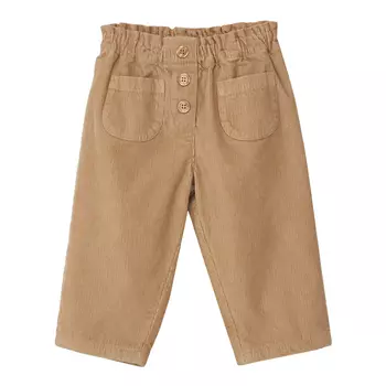 Брюки Babybu "Biscuit", с пуговицами, бежевые