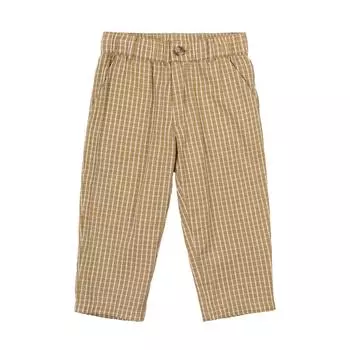 Брюки чинос THE NEW Siblings "Nix Apple Cinnamon Check", карамельная клетка