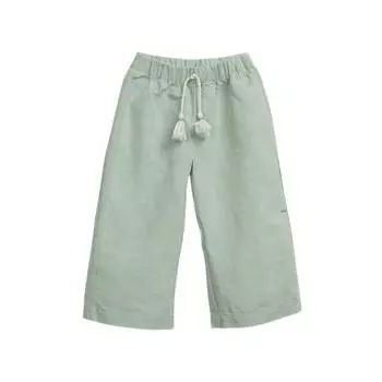 Брюки с добавлением льна Play Up "Woven Madalena", лавровый лист