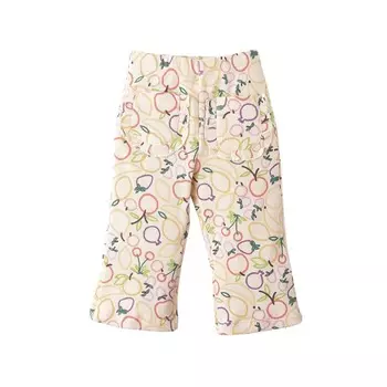Брюки вафельные Gingersnaps "Ivanka Printed", фруктовая графика