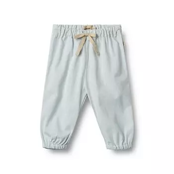 Брюки Wheat "Blake Light Blue Chambray", голубой шамбре