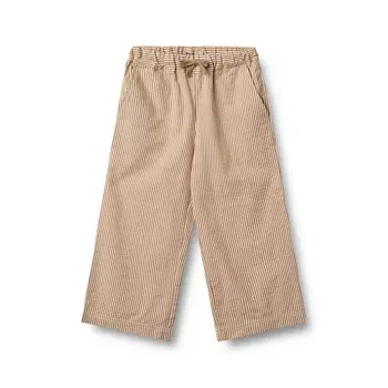 Брюки Wheat "Sasha Caramel Stripe", карамельные полоски