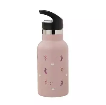 Бутылка-термос для напитков Fresk "Морской конек", розовая, 350 мл