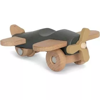 Деревянный самолет Konges Slojd, голубой