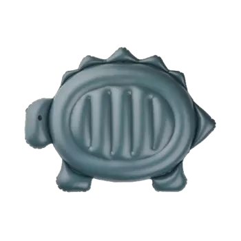 Детский надувной матрас LIEWOOD "Динозавр", серо-синий