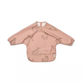 Детский нагрудник с рукавами LIEWOOD "Merle Unicorn", пыльно-розовый