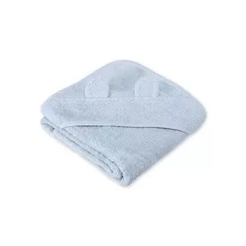 Детское полотенце с капюшоном LUKNO, утренняя дымка, 100 х 100 см