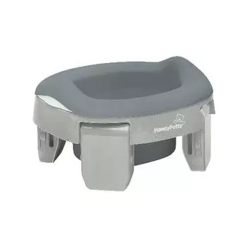 Дорожный горшок ROXY-KIDS/HandyPotty, 3 в 1, серый