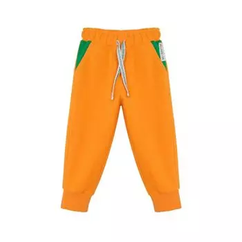 Джоггеры утепленные AMUR by Marushik, "Сочный абрикос"