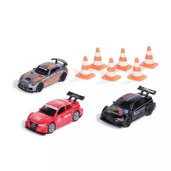 Игровой набор SIKU гоночные машинки и вешки