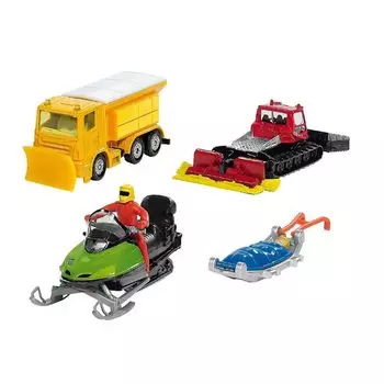 Игровой набор зимнего транспорта SIKU, 4 предмета