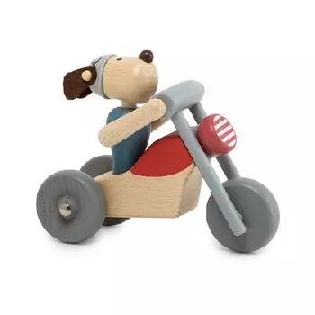 Игрушечный мотоцикл LUKNO, красный