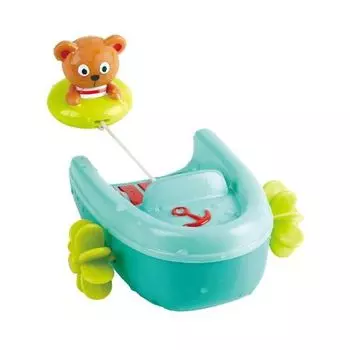 Игрушка для купания Hape "Мишка на тюбинге"
