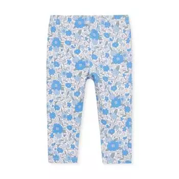 Легинсы Babybu "Blue Flower", голубые
