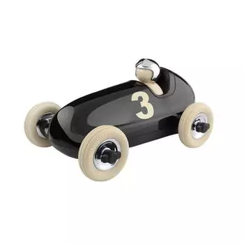 Машина PLAYFOREVER "Bruno car chrome", черная