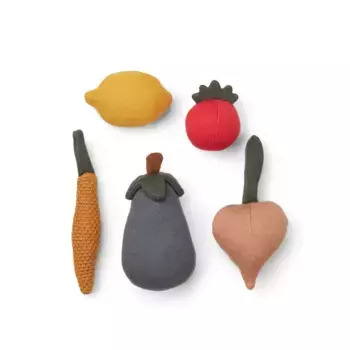Набор игрушечных овощей LIEWOOD, мульти микс