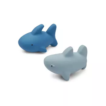 Набор игрушек для ванной LIEWOOD "Ned", 2 шт, морской синий