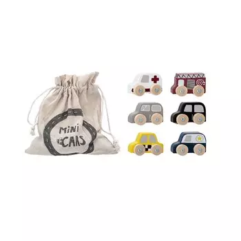 Набор машинок Bloomingville MINI "Avin", 6 шт, серый