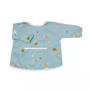 Нагрудник с рукавами Fabelab "Планетарий", космический синий