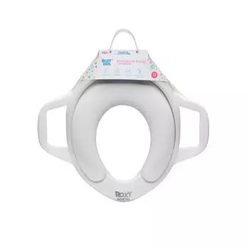 Накладка на унитаз с ручками ROXY-KIDS, белая