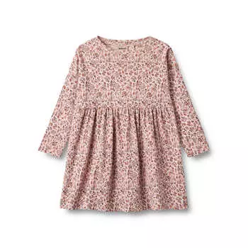 Платье из мягкого джерси Wheat "Emmy Pale Rose Flowers", розовая дымка