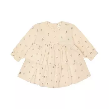 Платье повседневное THE NEW Siblings "Limada Angora Flower", цветы в ванили