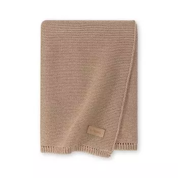 Плед детский LUKNO, бежевый, 90 x 90 см