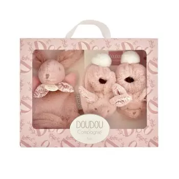 Подарочный набор Doudou et Compagnie, розовый