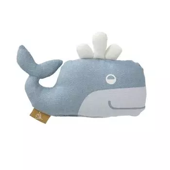 Погремушка Fresk "Тихоокеанский кит", голубой туман