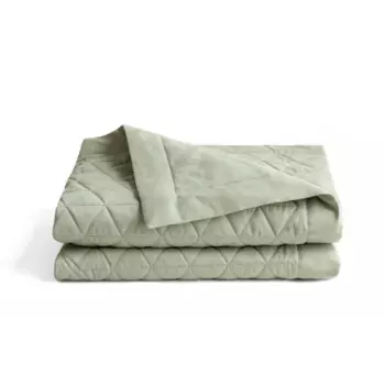 Покрывало стеганое MyzA for kids "Ромбы", цвет оливка