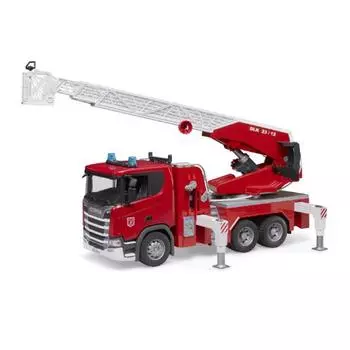 Пожарный автомобиль Bruder "Scania" с помпой