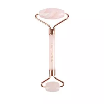 Роллер из розового кварца Face yoga