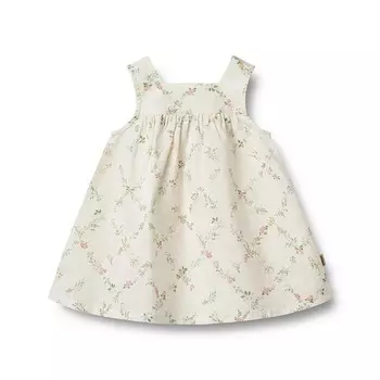 Сарафан Wheat "Ayla Ivory Checked Flowers", цветочный лабиринт