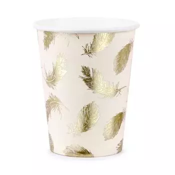 Стаканы Party Deco "Лебедь", 6 шт