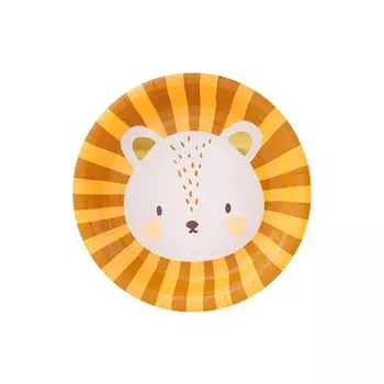 Тарелки Party Deco "Лев", 6 шт