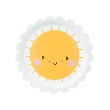 Тарелки Party Deco "Солнце", 6 шт