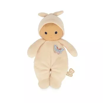 Текстильная кукла Kaloo "Jasmin", в желтом костюмчике, серия "Tendre Bebe", 24 см