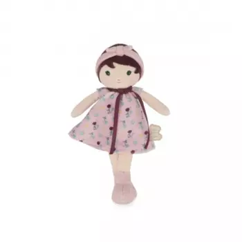 Текстильная кукла Kaloo "Leonie", в розовом платье, серия "Tendresse de Kaloo", 25 см