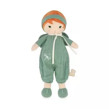 Текстильная кукла Kaloo "Olivia", в зеленом костюме, серия "Tendresse de Kaloo", 32 см